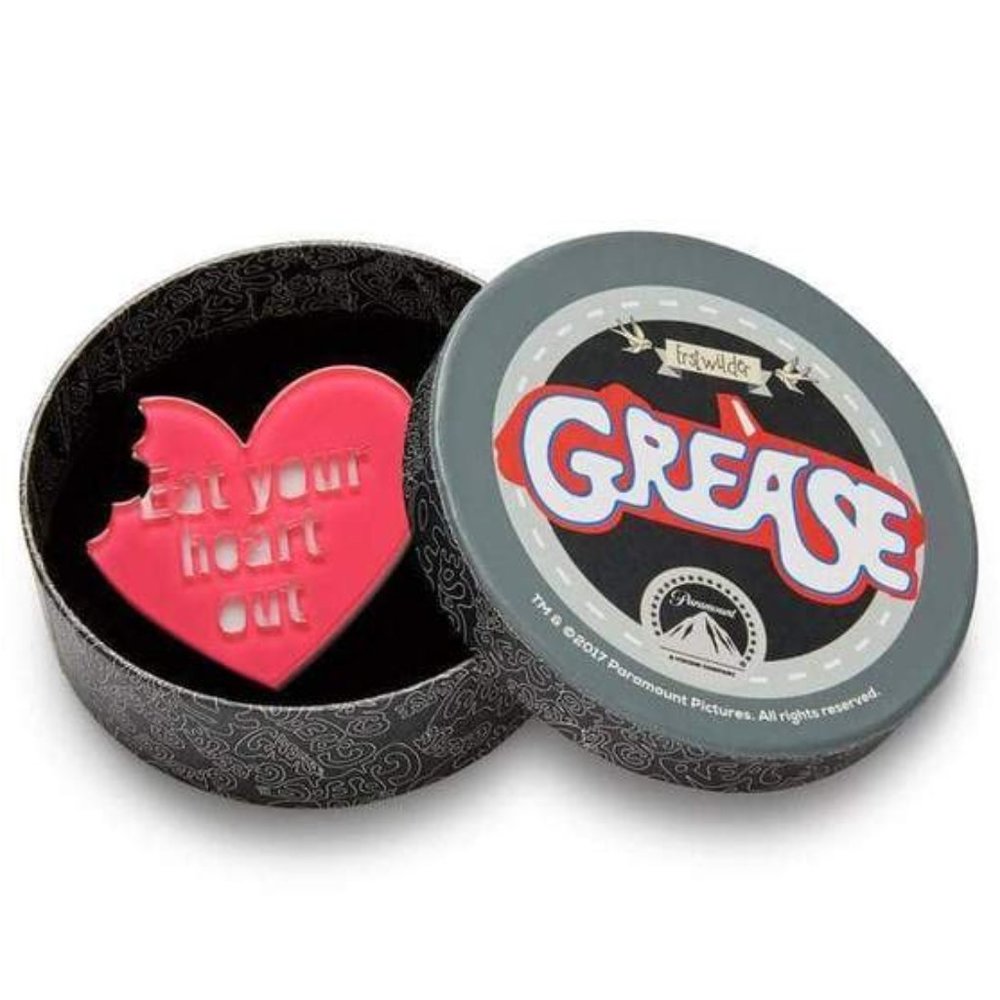 Ltd Edition Eat Your Heart Out Brooch